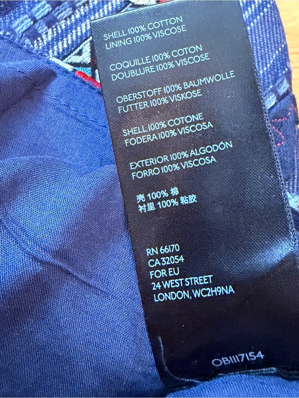 NWT Maeve by Anthropologie Navy Multi-Colored Skirt, Size 4 - Picture 10 of 12